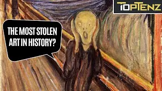 Top10 Craziest Ways People Stole Famous Paintings