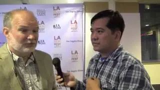 LAFF 2014: Red Carpet Interview with Writer Frederick Mensch for Nightingale