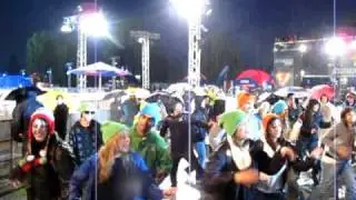 Freestyle Tanz Session im Regen