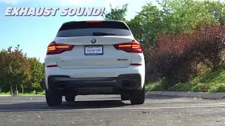 2020 BMW X3 M40i STOCK EXHAUST SOUND REVS