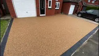 Resin Bound Gravel Installation Using The Resin Bull's MeshAndGo & BullBase