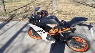 Małolitrażowe.pl - KTM RC 390, pierwsza jazda po zimie