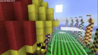 Minecraft: Harry Potter Quidditch Pitch (1:1 Scale)
