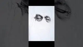 😱hyperrealistic old man charcoal portrait drawing🔥🔥#graphitepencildrawing #shortfeed #ytshorts #art