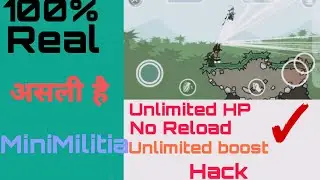 How to Download MiniMilitia New Version Hack || Unlimited HP ,No Reload etc.|| 100% working |`