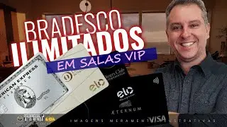 💳VOCÊ SABIA QUE ESTES CARTÕES DO BRADESCO SÃO ILIMITADOS EM SALAS VIP? ELO NANQUIM, DINERS, AMEX,