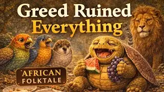 Why the Tortoise Has a Cracked Shell 🐢 | African Folktale