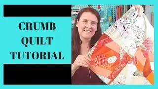 Sew a Crumb quilt by using up Scrap Fabric | Easy Quilt Blocks for Beginners with Faodail Creation