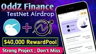 Oddz Finance Airdrop 💥 New TestNet Airdrop 💥 $40,000 Reward 🎟️ New Crypto Airdrop 💥 Earn Free Paytm