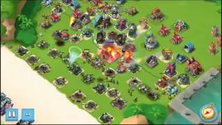 Boom Beach SHZ[2보생 1레 6아 6돞 화헤주 전면전 영상]