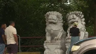 Monumento chinês é derrubado no Canal do Panamá | AFP