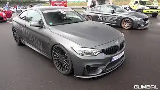 (620HP) Hamann. motorsport BMW M4 F82 VS GAD motors. mercedes - BENZ C63 AMG (1200HP)