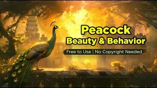 Free Peacock Footage | Wildlife Stock Video | No Copyright | #wildlife #peacock