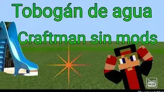como crear un tobog&aacute;n de agua en craftman y mastercraft / trucos para craftman mastercraft
