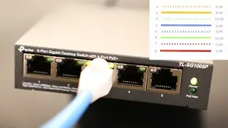 TP-Link 5 Port Gigabit PoE Switch, 4 PoE+ Ports @65W, Desktop, Plug & Play, Sturdy Metal