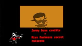 A Half Shift With A Castro Jonny Boss Credits + Secret Miss Darkness Cutscene