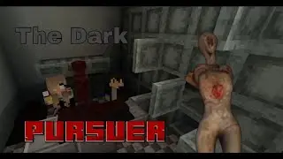 Вроде и хоррор, а нам весело:) THE DARK PURSUER HORROR MAP MINECRAFT PE