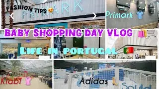 “Baby Shopping Haul 🍼 | Life in Portugal Vlog 🇵🇹 | Primark, Adidas & Chicco Finds + Fashion Tips ✨