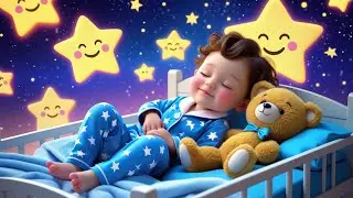 Counting Stars 1 to 10 🌟 Bedtime Lullaby Song for Kids & Toddlers | Relaxing Sleep Music