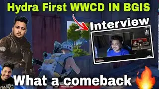 Dynamo gaming reaction on hydra🔥 | Hydra hrishav interview | Hydra first chicken dinner in BGIS