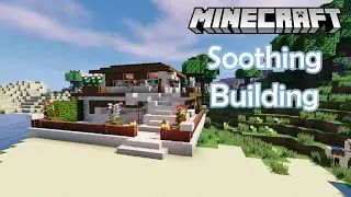 Hi-Tech House With A Pool - [Minecraft Building ASMR,Relaxing Ambience,Longplay] (No Commentary)