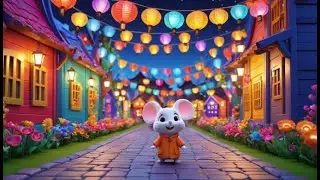 Three Blind Mice Explore Cheddar Lantern Land | Best Nursery Rhymes and Kids Songs Collection