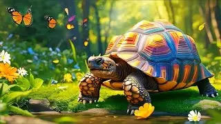 Tommy the Tortoise Adventure | Fun Animal Story for Kids with Ellie the Elephant & Benny the Monkey
