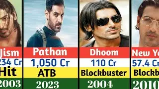 John Abraham Hit And Flop Movie List (2003-2025) John Abraham All Movie List