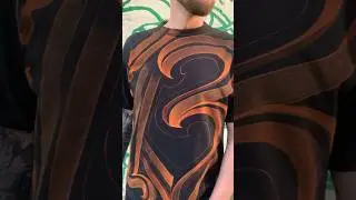 Lucky 13 custom T-shirt #bleachart #customclothing #diy #custom #streetwear