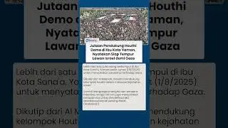 Demo di Ibu Kota Yaman, Jutaan Pendukung Houthi Nyatakan Kesiapannya Tempur Lawan Israel Demi Gaza