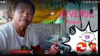 FORWARD REVERSE Switch and Wiring Connection