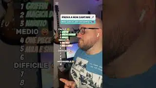 PROVA A NON CANTARE BEST SIGLE CARTONI ANIMATI ❤️ #provaanoncantare #musicchallenge #cartonianimati