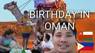 Pinoy ofw birthday celebratiion in Oman