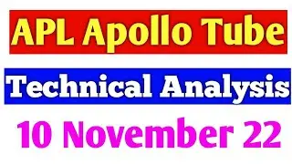 APL Apollo Tube share ! Technical Analysis of stock ! 10 November 22