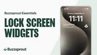 Lock Screen Widgets for iOS &mdash; Buzzsprout Essentials
