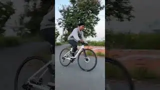 Look pas jalan nikung java wahoo kece badai...cummter bike jadinya