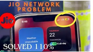 iPhone me Jio Network Problem? 😱 IPhones me jio network problem kese thik kare 2026