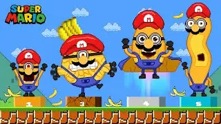 Evolution of Mega Minion with 999 Bananas in Super Mario bros | Game Up