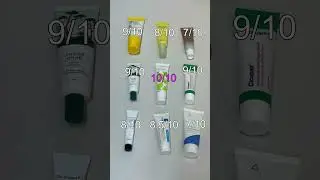 rating my creams #cream  #skincareproducts #rating