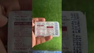 PAIN RELIEF टेबलेट का उपयोग हिन्दी में। #pain #dard #relief #paintelief #tablet #sardrd