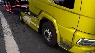 🔥 Heavy Duty Mission: Transporting a Scania Truck with a DAF