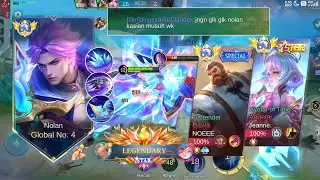 KETEMU GLOBAL 8 BAXIA KITA BANTAI!!! TIPS MELAWAN JUNGLER TANK + SUPORT #mobilelegends 