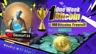 Win Bitcoin by Playing Free Poker? Highlights from This Week's Poker Masters!