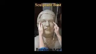Sculpture:  Face Errors Diagonal Alignment Portrait Anatomy with Kelly Borsheim 2023-01-02