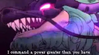 Dragon Quest 9   Magmaroo Summit Scene with Greygnarl