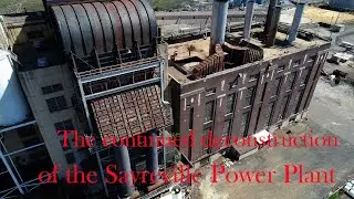 The Old Coal Power Plant in Sayreville, NJ and it's continued removal