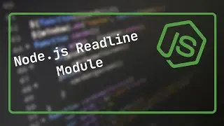 Node.js Basics #1: Taking User Input With The Readline Module Node.js