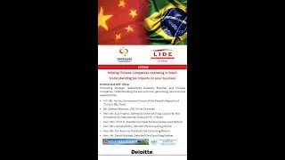 Helping Chinese Companies to operate in Brazil. Understanding tax impacts on your business