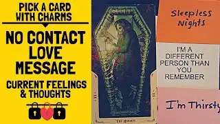 👤💔🌷NO CONTACT LOVE MESSAGE: WEEKLY CHECK-IN|CURRENT THOUGHTS & FEELINGS💖🔥👤|🔮CHARM PICK A CARD🔮