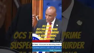DCI Boss Amin: OCS Samson Taalam should be treated as a prime suspect in Albert Ojwang's murder.